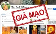 Cảnh báo: Đối tượng mạo danh Hòa thượng Thích Trí Quảng lập Facebook kêu gọi quyên góp trục lợi