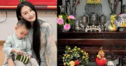 Doãn Hải My trang trí biệt thự chục tỷ đón Tết, mâm cỗ cúng ông Công ông Táo được khen tinh tế