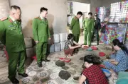 Hà Tĩnh triệt phá đường dây sản xuất thuốc tăng cân từ bột ngô, bột nếp