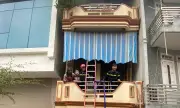 Hải Phòng giải cứu thành công hai mẹ con trong đám cháy nhà sáng mùng 1 Tết