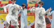 Quý tử nhà Khánh Thi - Phan Hiển tỏa sáng sân khấu Tết, khẳng định đẳng cấp vô địch thế giới