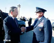 Lễ tiễn Tổng Bí thư Tô Lâm tại căn cứ không quân Andrews, Hoa Kỳ