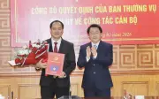 Lai Châu Bổ Nhiệm Tân Phó Chánh Văn Phòng Tỉnh Ủy Trần Quốc Bình