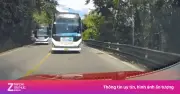 Công an Lâm Đồng xử phạt hai tài xế vượt ẩu từ clip người dân cung cấp