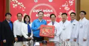 Lãnh đạo T.Ư Đoàn thăm, chúc Tết EVN Hà Nội và Bệnh viện Bạch Mai dịp Xuân Bính Ngọ