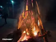 Đêm Giao Thừa Bính Ngọ 2026: Lửa Trại Rực Sáng Khắp Vùng Quê Xứ Nghệ