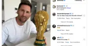 Messi tận hưởng thời gian nghỉ chấn thương với lego và gia đình trước World Cup