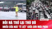 Mùng 6 Tết: Mưa phùn, sương mù gây khó khăn giao thông, người dân đổ về Hà Nội