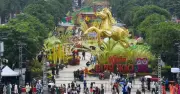 Đường hoa Nguyễn Huệ Tết Bính Ngọ 2026 sẵn sàng khai mạc với linh vật ngựa vàng nổi bật