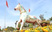 Ngựa Hoa Phú Quý Sa Đéc: Biểu tượng linh vật rực rỡ chào năm Bính Ngọ 2026