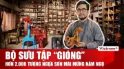 Nghệ nhân Ưu tú ra mắt bộ sưu tập sơn mài 'Gióng' 2.026 tác phẩm chào năm Bính Ngọ