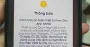 Ngân hàng cảnh báo ngừng dịch vụ với thiết bị không đạt chuẩn bảo mật từ 1/3/2026