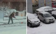 Người hàng xóm chiếm chỗ đỗ xe sau khi được dọn tuyết, chủ nhà đáp trả bằng cách chất tuyết quanh xe