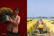 Nhiếp ảnh gia Sơn Đoàn lan tỏa yêu thương qua bộ ảnh Tết 'Mùa Xuân nho nhỏ' tại An Giang