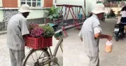 Cụ ông bán ve chai tặng hoa Tết ân nhân: Câu chuyện đẹp về lòng biết ơn