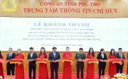 Phú Thọ triển khai hệ thống 635 camera thông minh giám sát an ninh trật tự