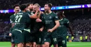 Real Madrid thắng ngược Benfica, Courtois mong tránh Man City ở vòng 16 Champions League