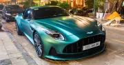 Siêu xe Aston Martin DB12 tại Hà Nội: Biển số 410 triệu, giá lăn bánh 25 tỷ đồng