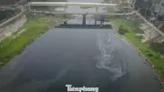 Sông Đáy Hà Nội ô nhiễm nghiêm trọng, đe dọa sinh kế và sức khỏe người dân