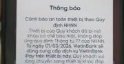 Từ 1/3/2026, ứng dụng ngân hàng sẽ tự động dừng hoạt động trên thiết bị không đảm bảo an ninh