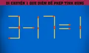 Thử thách trí tuệ: Giải câu đố que diêm khó nhằn chỉ trong 30 giây
