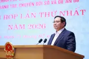 Thủ tướng Chính phủ chủ trì phiên họp đầu tiên năm 2026 về khoa học công nghệ và chuyển đổi số