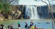 Thác Dray Nur Hồi Sinh Ngoạn Mục Sau Bão, Đón Lượng Khách Du Xuân Đông Đúc