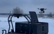 Ukraine Giới Thiệu Mô-đun Phóng UAV Cảm Tử Cho Xe Không Người Lái Ratel H