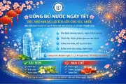 Uống đủ nước ngày Tết: Giải pháp vàng bảo vệ sức khỏe cho người đái tháo đường