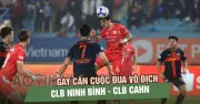 V-League 2026 Sôi Động Trước Kỳ Nghỉ Tết: CAHN và Ninh Bình Tranh Ngôi Vô Địch