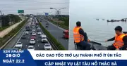 Vụ lật tàu hồ Thác Bà: Mở rộng tìm kiếm 5 nạn nhân, giao thông cao tốc ổn định