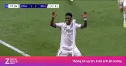Vinicius Junior bất chấp chỉ trích, ăn mừng bàn thắng gây tranh cãi trong chiến thắng của Real Madrid