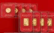 Vàng bản vị siêu nhỏ 0,1 chỉ hút khách, giá vàng SJC tăng mạnh dịp vía Thần Tài