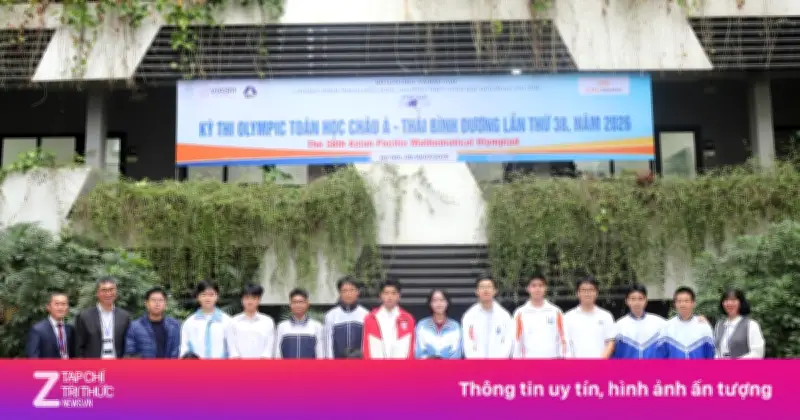 10 Gương Mặt Xuất Sắc Dẫn Đầu Vòng Thi Olympic Toán Học Châu Á Tại Việt Nam