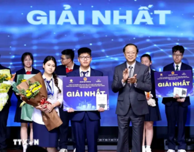 14 Dự Án Xuất Sắc Đoạt Giải Nhất Cuộc Thi Nghiên Cứu Khoa Học Kỹ Thuật Quốc Gia