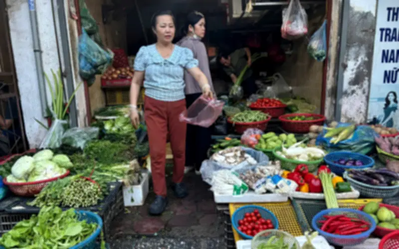 23 chợ tại Hà Nội được chỉ đạo giải tỏa trước cuối năm 2026