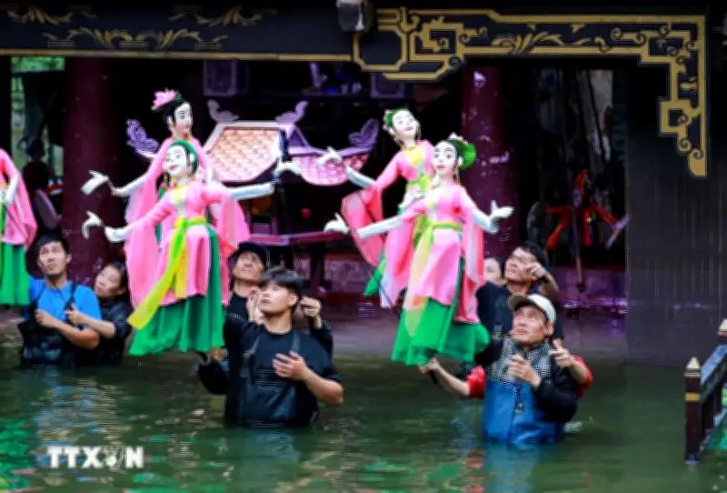 70 năm gìn giữ và phát huy nghệ thuật múa rối nước truyền thống Việt Nam