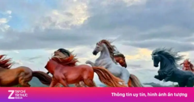 8 Linh Vật Ngựa 'Mã Đáo Thành Công' Ở Quảng Trị Được Phục Hồi Sau Khi Bị Phá Hoại
