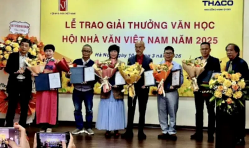 9 tác phẩm xuất sắc nhận giải thưởng văn học của Hội Nhà văn Việt Nam năm 2025