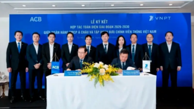 ACB và VNPT ký thỏa thuận hợp tác toàn diện, thúc đẩy hệ sinh thái số tài chính-ngân hàng