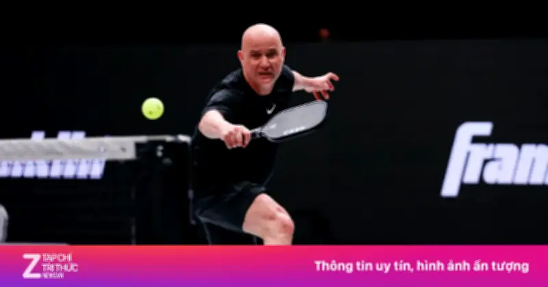 Agassi Và Cuộc Cách Mạng Trong Làng Pickleball: Từ Huyền Thoại Quần Vợt Đến Nhà Thiết Kế Vợt
