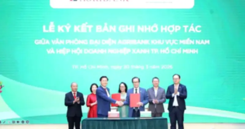 Agribank Thúc Đẩy Tín Dụng Xanh, Ký Kết Hợp Tác Với Doanh Nghiệp Tại TP.HCM