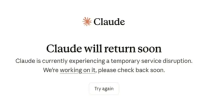 AI Claude 'sập' diện rộng lần thứ hai trong ngày, ảnh hưởng hàng trăm triệu người dùng toàn cầu