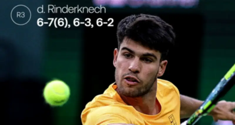 Alcaraz Ngược Dòng Ngoạn Mục, Tiến Vào Vòng 4 Indian Wells 2026