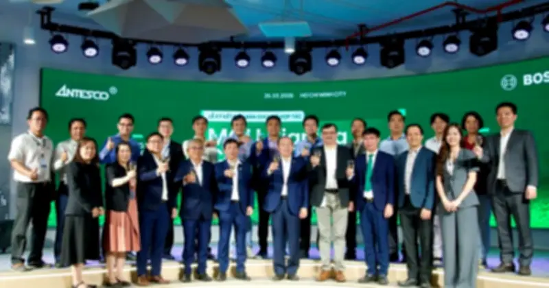 Antesco hợp tác Bosch triển khai ERP-SAP, hướng tới doanh thu 300 triệu USD năm 2030