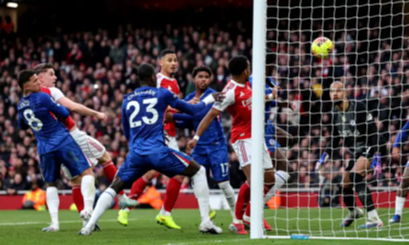 Arsenal đánh bại Chelsea 2-1, củng cố vị trí đầu bảng Premier League