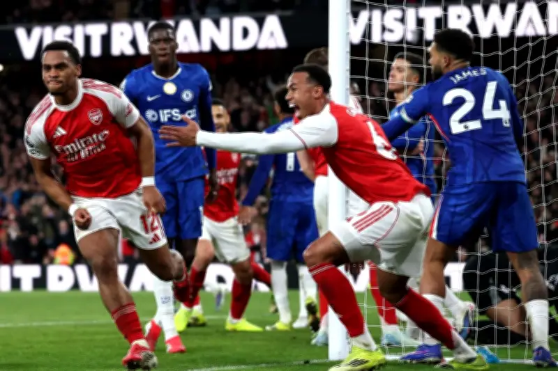 Arsenal đánh bại Chelsea 2-1, củng cố vững chắc ngôi đầu Ngoại hạng Anh