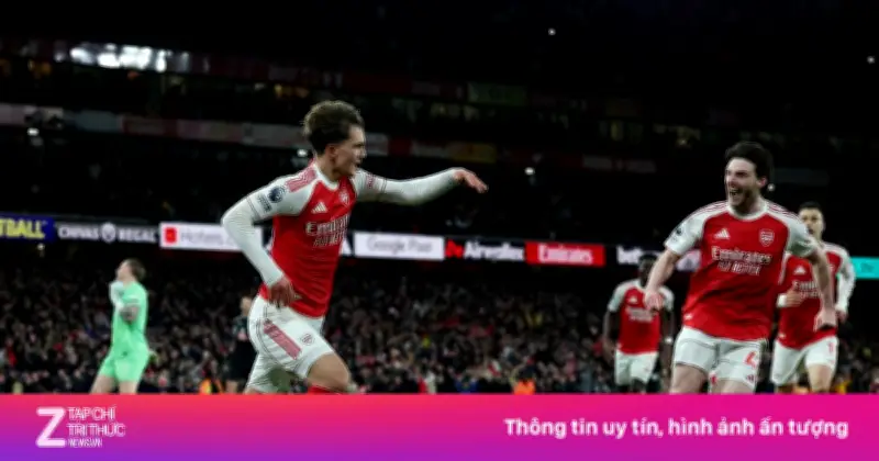 Arsenal Thắng Áp Đảo 2-0 Trước Everton, Củng Cố Ngôi Đầu Bảng