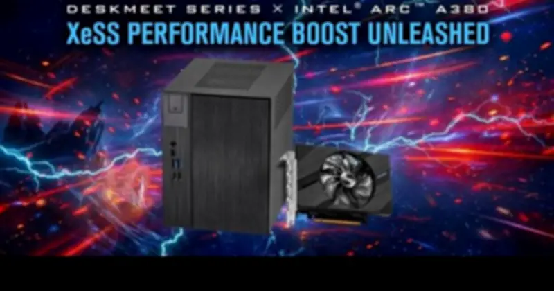 ASRock đề xuất PC chơi game giá rẻ với card Intel Arc A380 nhờ XeSS 3