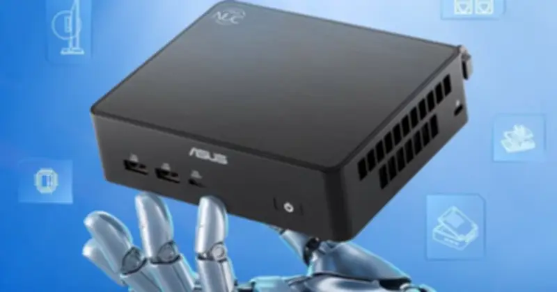 ASUS ra mắt NUC 16 Pro tại Trung Quốc: Máy tính mini cao cấp với chip Intel Core Ultra X7